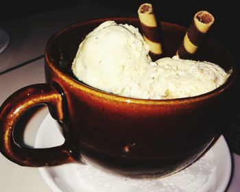 Close-up of drink