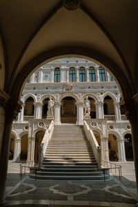 Interior of historic building