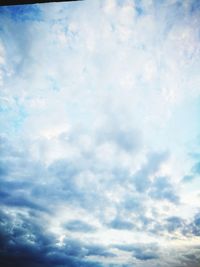 Low angle view of sky