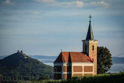 Traditional building against sky