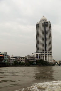 View of city at waterfront