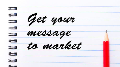 Close-up of text on paper