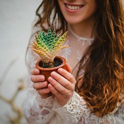 Woman with tattoo