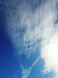 Close-up of blue sky