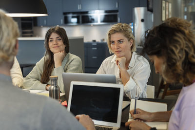 Business people having meeting in conference room