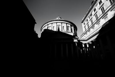 Low angle view of church