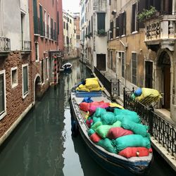 Boats in canal