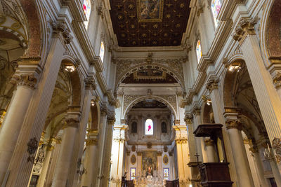 Interior of historic building