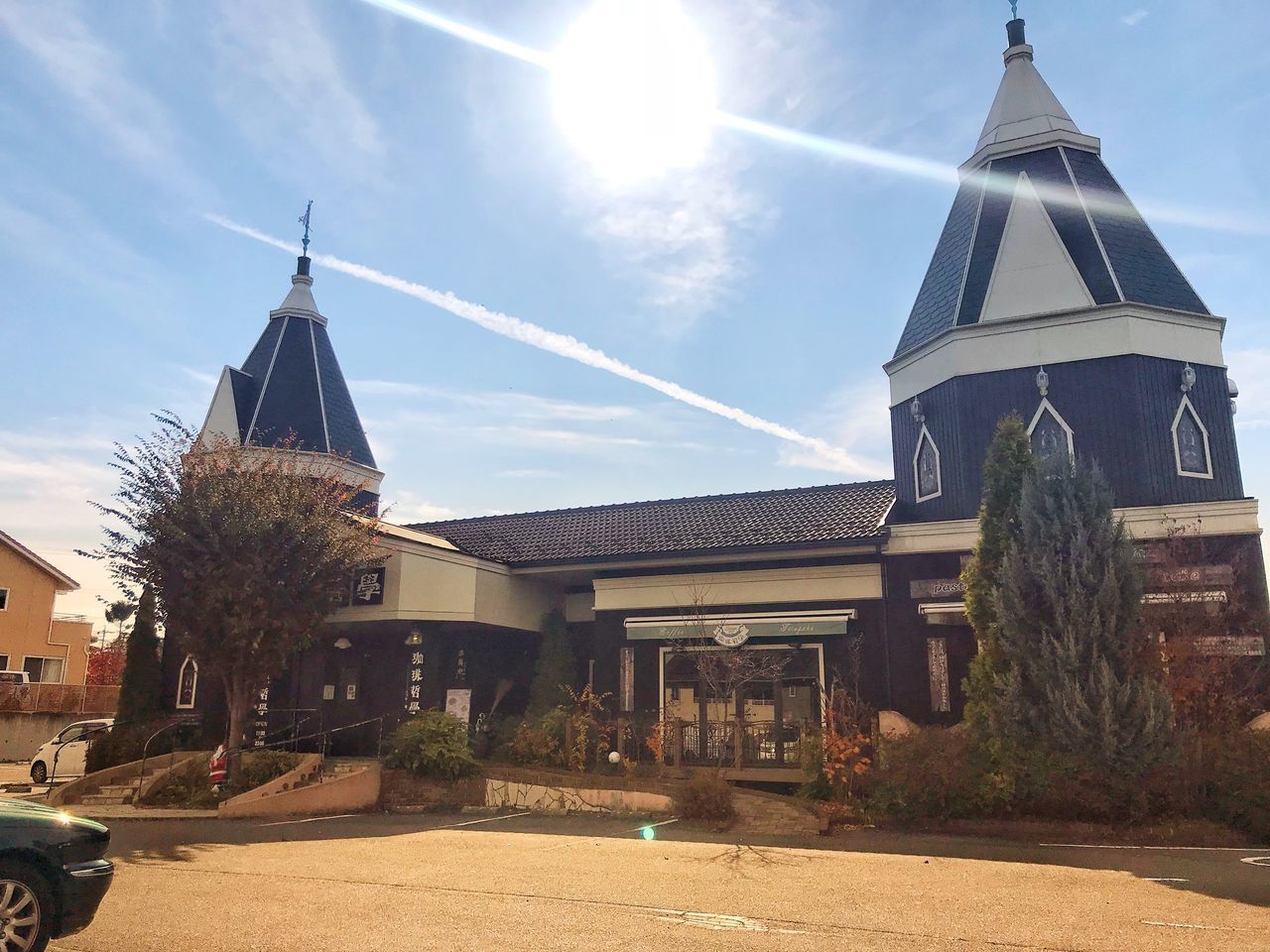 TRADITIONAL BUILDING AGAINST SKY