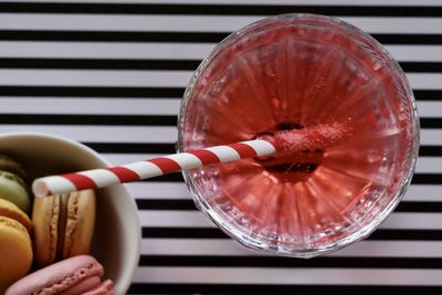 Close-up  drink on table