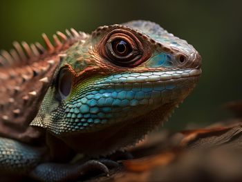 Close-up of iguana