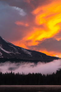 Trillium lake, oregon