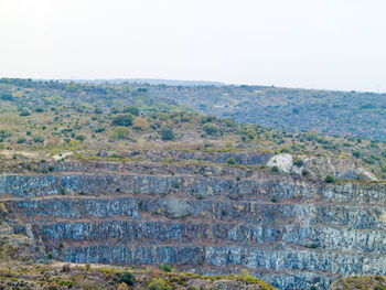 Aerial view of landscape