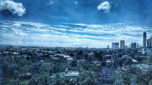 Cityscape against sky