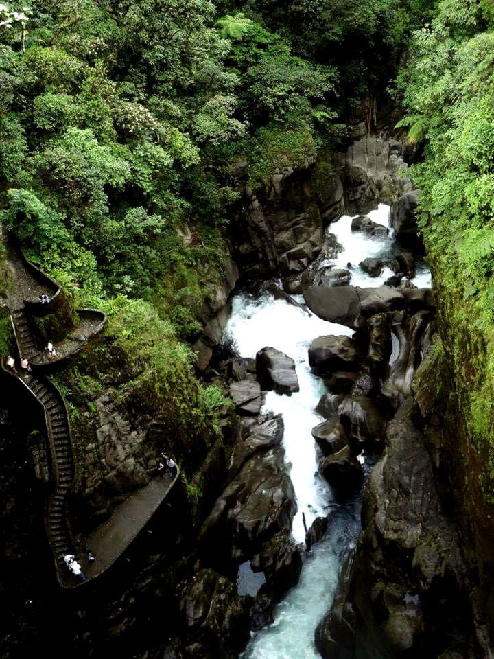 STREAM FLOWING THROUGH ROCKS