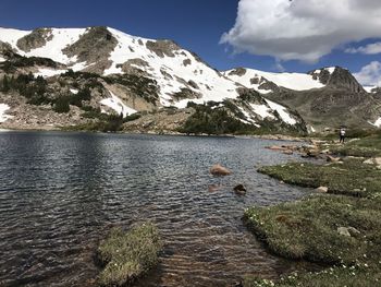 King lake - an alpine lake in the indian peaks wilderness in colorado