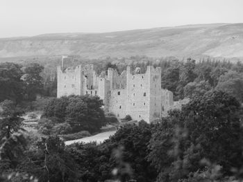 View of castle against sky