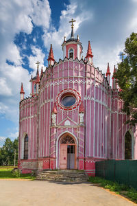 Church of the transfiguration of the savior in the village of krasnoe, russia