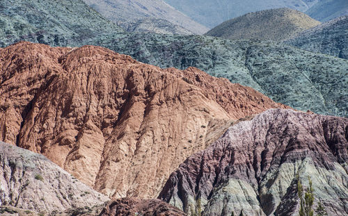 Scenic view of mountain range