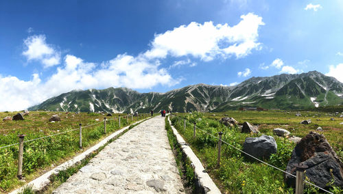 Panoramic view of landscape against sky