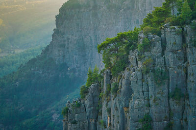 Scenic view of mountains