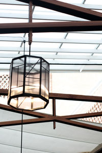 Low angle view of staircase in building