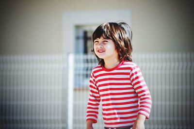 Portrait of young woman
