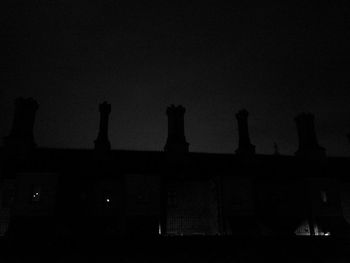 Low angle view of built structure against the sky