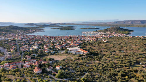 Croatia - murter - from drone view