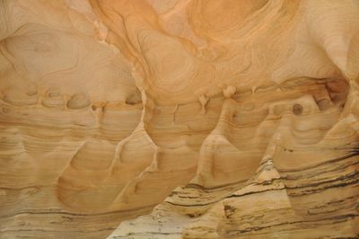 Close-up of rock formations