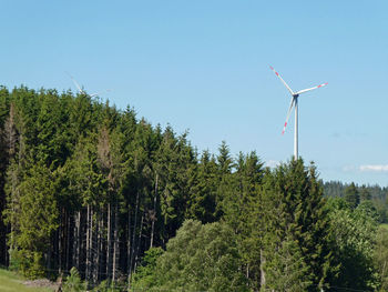 Wind power in the black forest