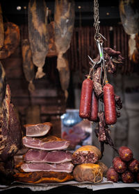 Close-up of food for sale