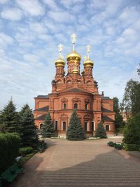 View of historical building against sky