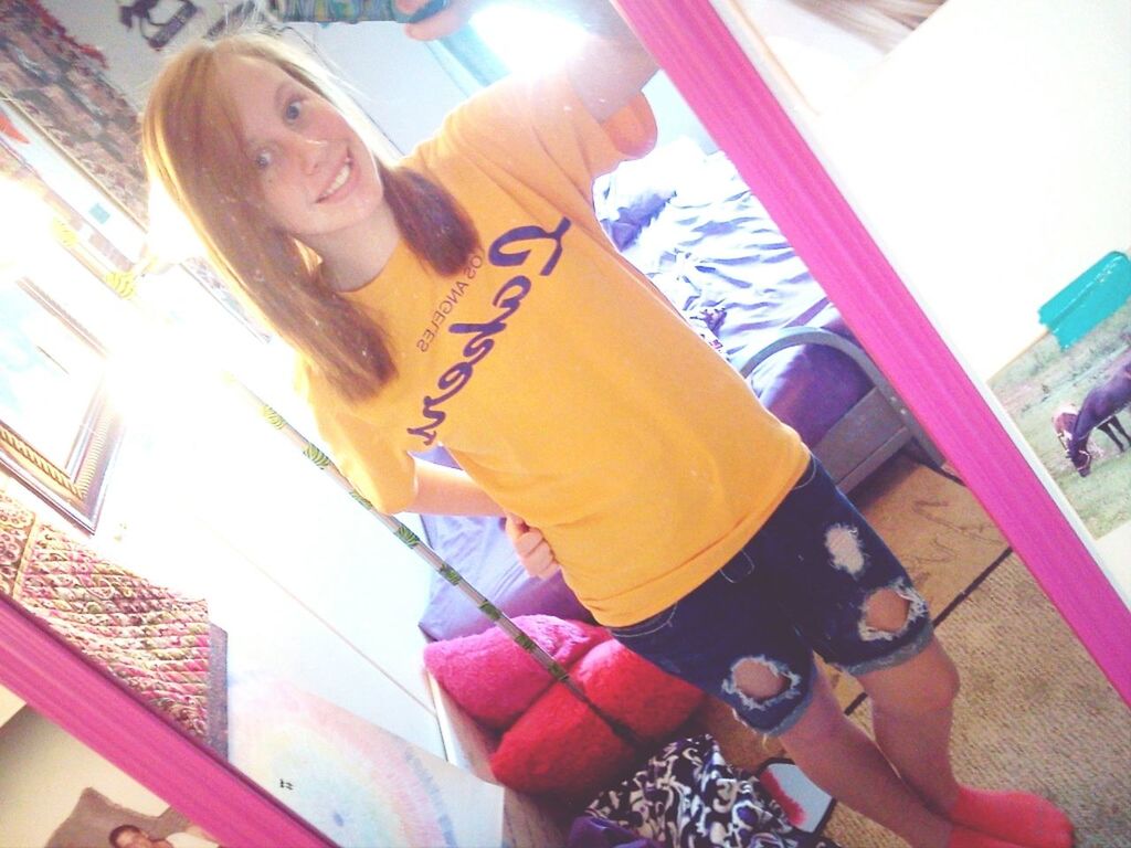 •It's a shorts kinda day. (: