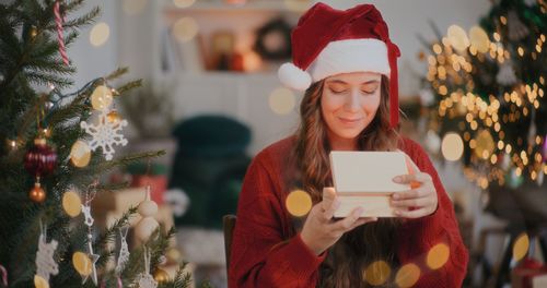 Young woman using mobile phone