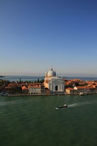 View of city at waterfront