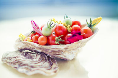 Close-up of strawberries