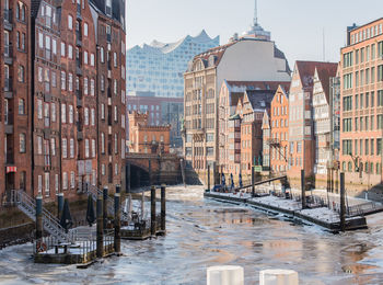 View of buildings in city