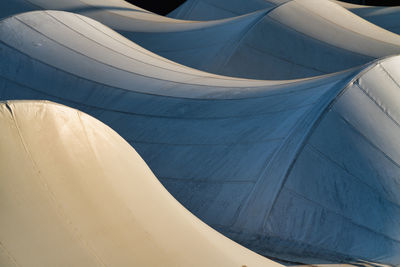 Full frame shot of white umbrella