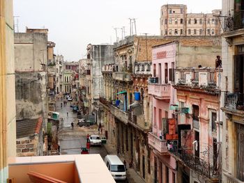 View of buildings in city