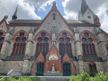 Low angle view of cathedral against sky