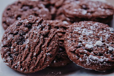 Close-up of chocolate cake