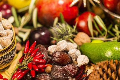 Close-up of fruits