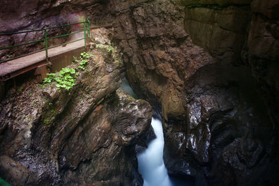 Scenic view of cave