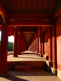 View of colonnade