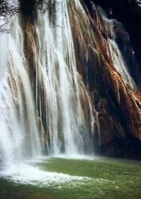 View of waterfall