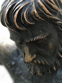 Close-up of statue