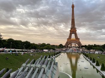 View of eiffel tower