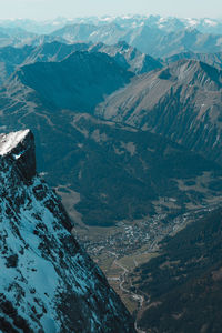 Village in the valley