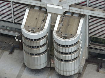 High angle view of industrial building